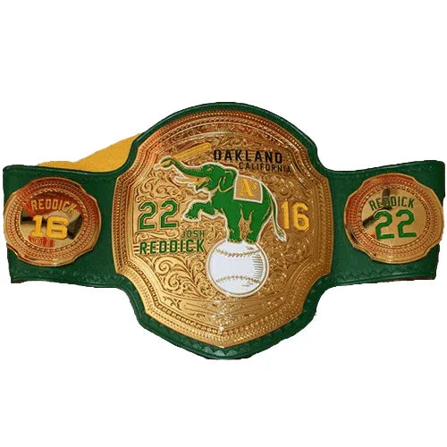 Oakland Athletics Josh Reddick Belt - WWF Belt