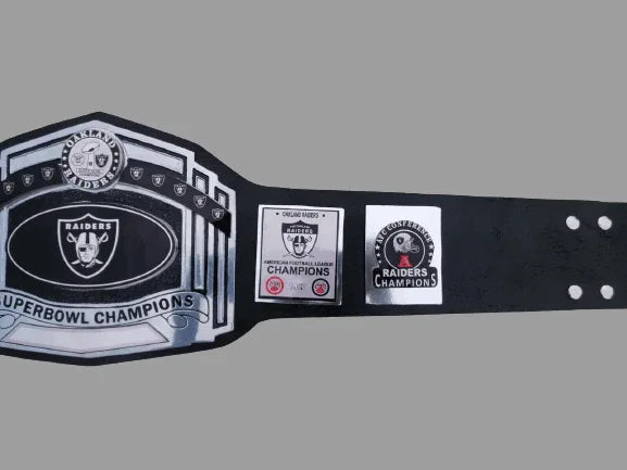 OAKLAND RAIDERS Championship Belt Super Bowl Championship - WWF Belt