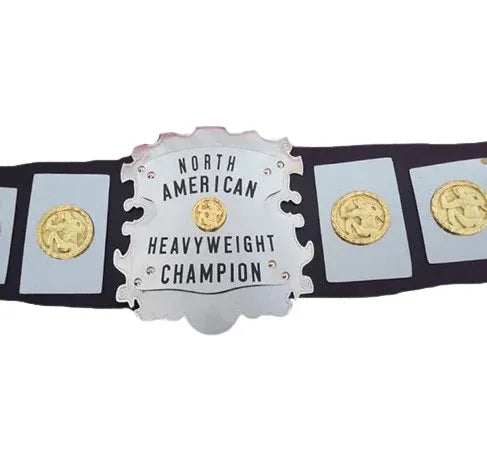 Old North American Heavyweight Champion Belt - WWF Belt