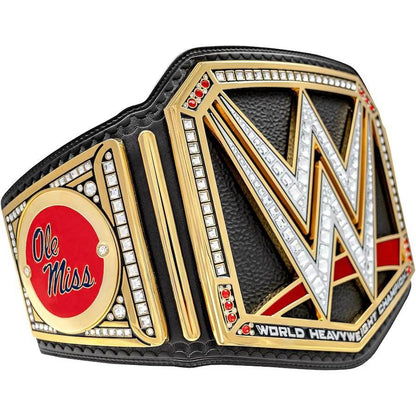 Ole Miss Rebels WWE Championship Replica Title Belt - WWF Belt