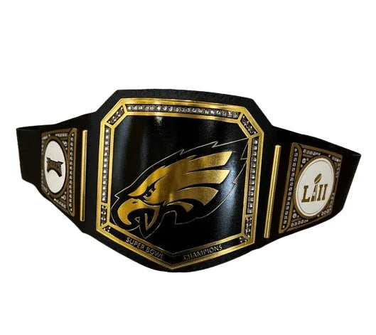 Philadelphia Eagles NFL Championship Title Belt - WWF Belt