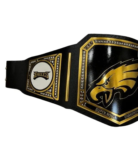Philadelphia Eagles NFL Championship Title Belt - WWF Belt