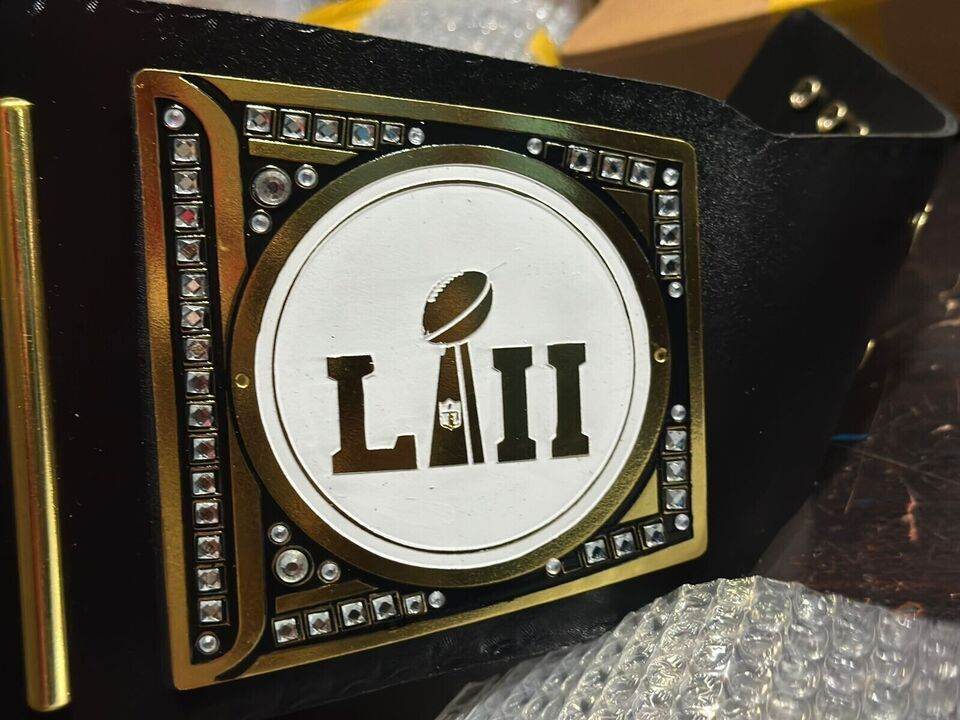 Philadelphia Eagles NFL Super Bowl Championship Belt - WWF Belt