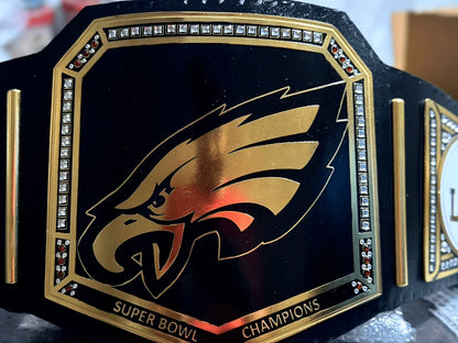 Philadelphia Eagles NFL Super Bowl Championship Belt - WWF Belt