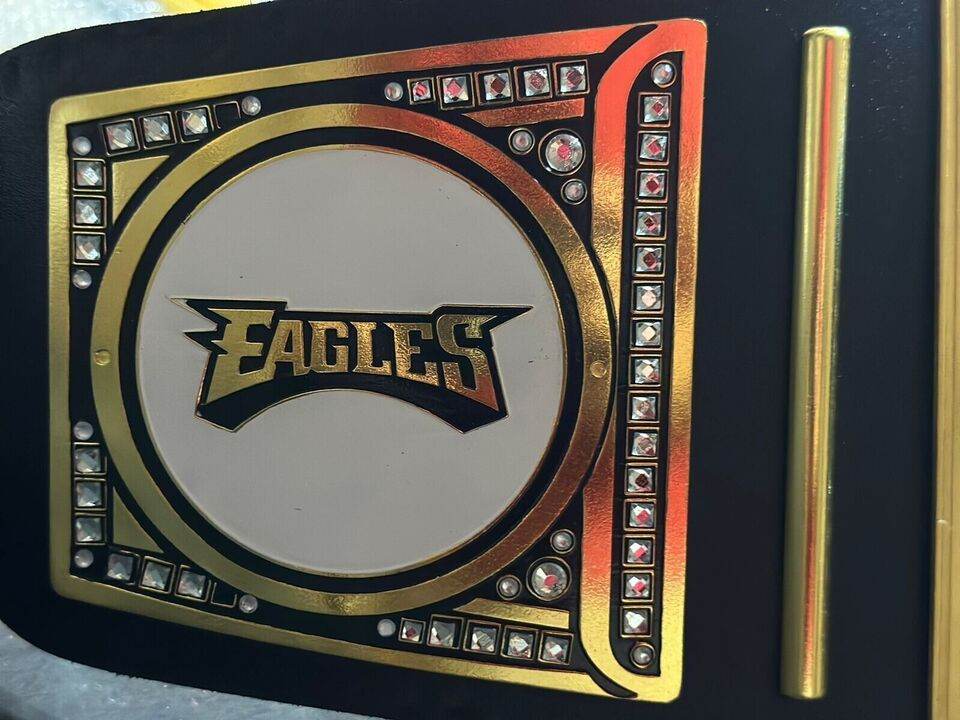 Philadelphia Eagles NFL Super Bowl Championship Belt - WWF Belt