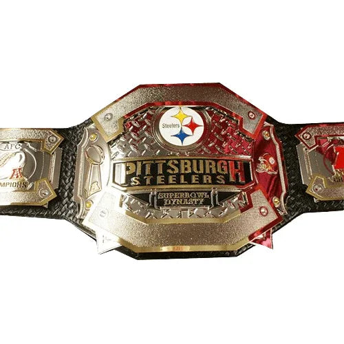 Pittsburgh Steelers Dynasty Championship Belt - WWF Belt