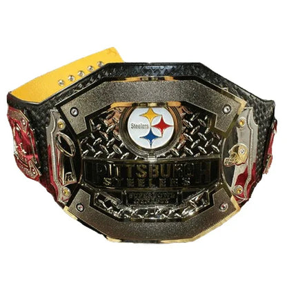 Pittsburgh Steelers Dynasty Championship Belt - WWF Belt