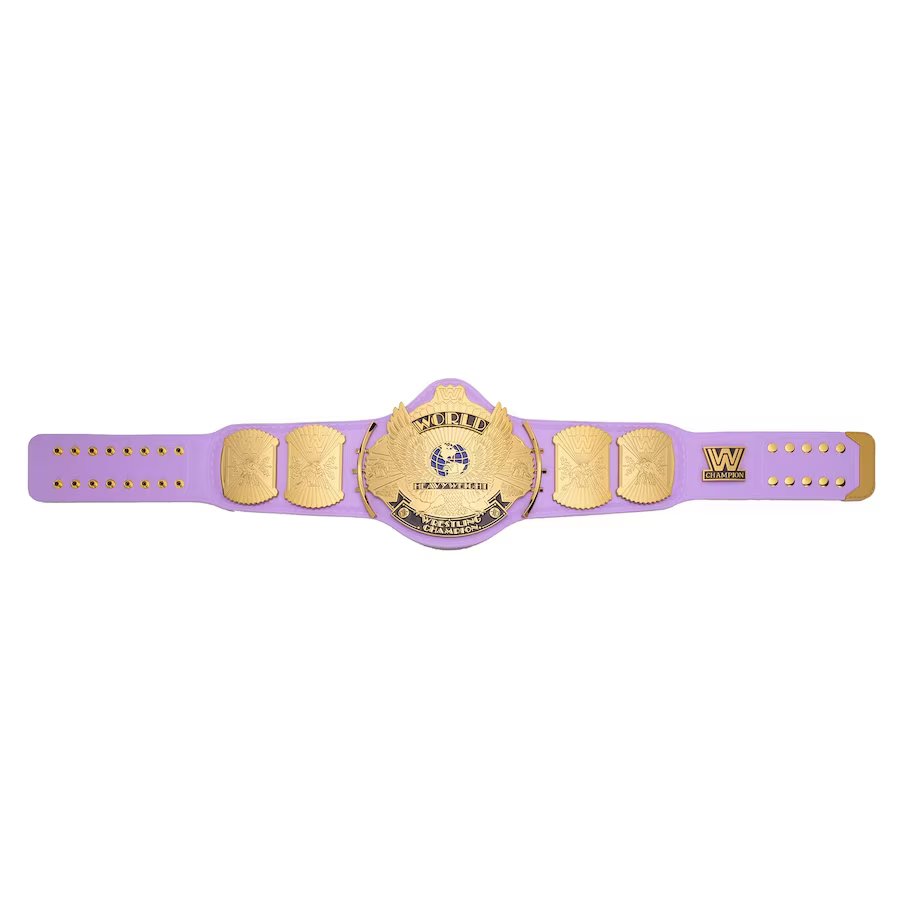 Purple WWE Winged Eagle Championship Replica Title Belt