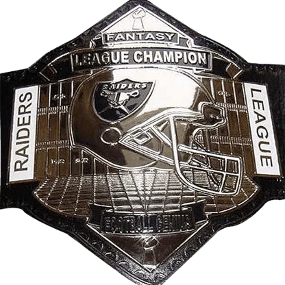 Raiders Fantasy Sports Football Champion Belts - WWF Belt