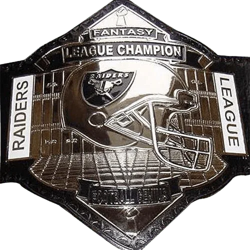 Raiders Fantasy Sports Football Champion Belts - WWF Belt