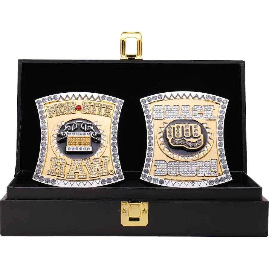 RAW and SmackDown Spinner WWE Side Plate Box Set