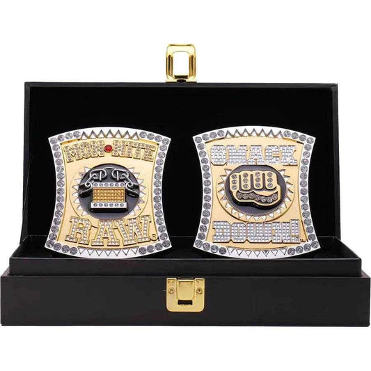 RAW and SmackDown Spinner WWE Side Plate Box Set