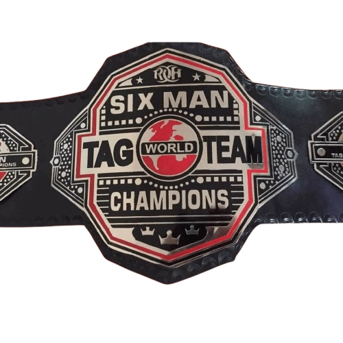 ROH Six Man Tag Team Championship Replica Title BeltChampionship BeltWWF Belt