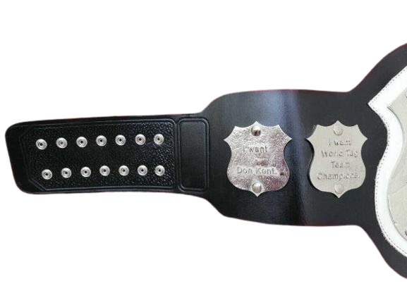 NWA World Tag Team Championship Belt Mid-America version Central States version