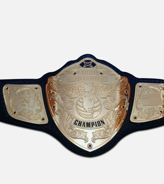 UWC World Heavyweight Wrestling Championship Belt 2mm plates Adult Size