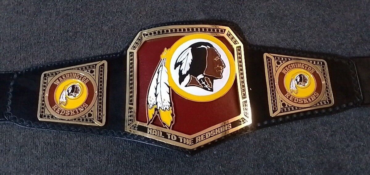 Washington Redskins American Football World Championship Title Belt