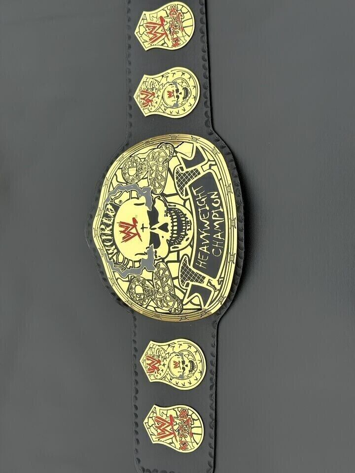 WWE World Heavyweight Championship Smoking Skull Belt