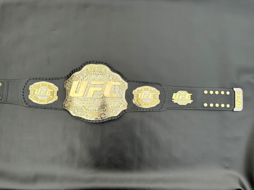 UFC Ultimate Championship Replica Belt 2mm Brass Brand New Adult