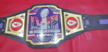 Super Bowl LVIII Champions Legacy Title Belt - Kansas City Chiefs Edition