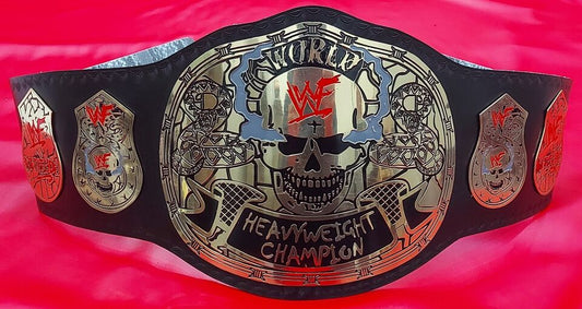 Smoking Skull Snake Skin World Wrestling Championship Title Replica Belt 2mm