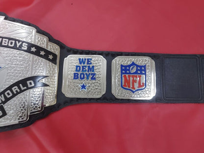 Super Bowl Dallas Cowboys NFL Championship Replica Belt Adult Size Brass