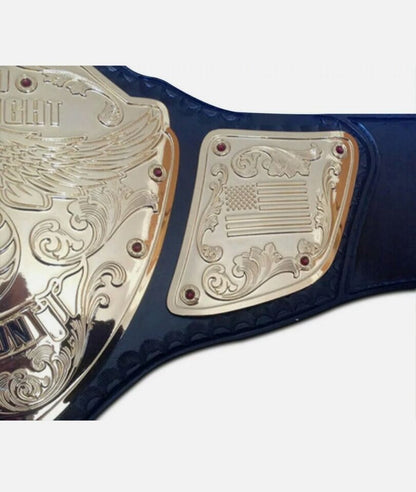 UWC World Heavyweight Wrestling Championship Belt 2mm plates Adult Size