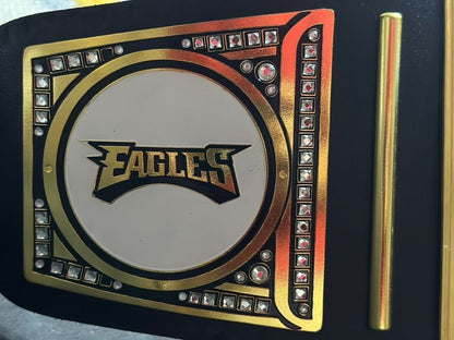 Philadelphia Eagles NFL Super Bowl Championship Belt Brass Adult Size