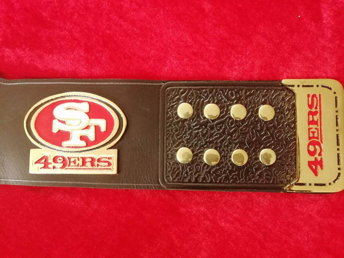san Francisco 49ers championship belt - WWF Belt