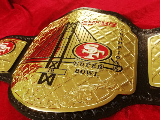 san Francisco 49ers championship belt