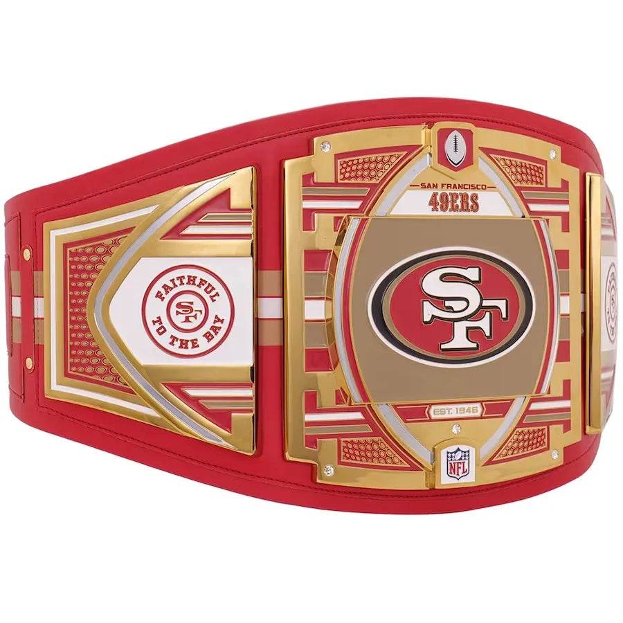 San Francisco 49ers WWE Legacy Title Belt - WWF Belt