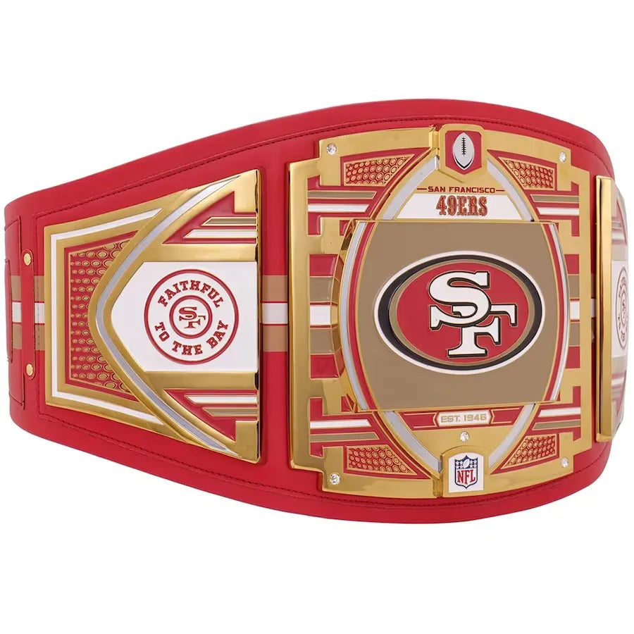 San Francisco 49ers WWE Legacy Title Belt