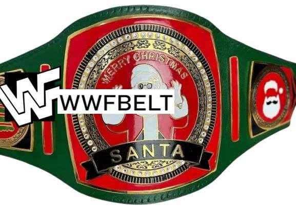 Santa The Grinch Christmas Tree 2024 Championship Belt