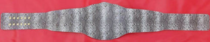 Smoking Skull Snake Skin Wrestling Championship Title Belt - WWF Belt