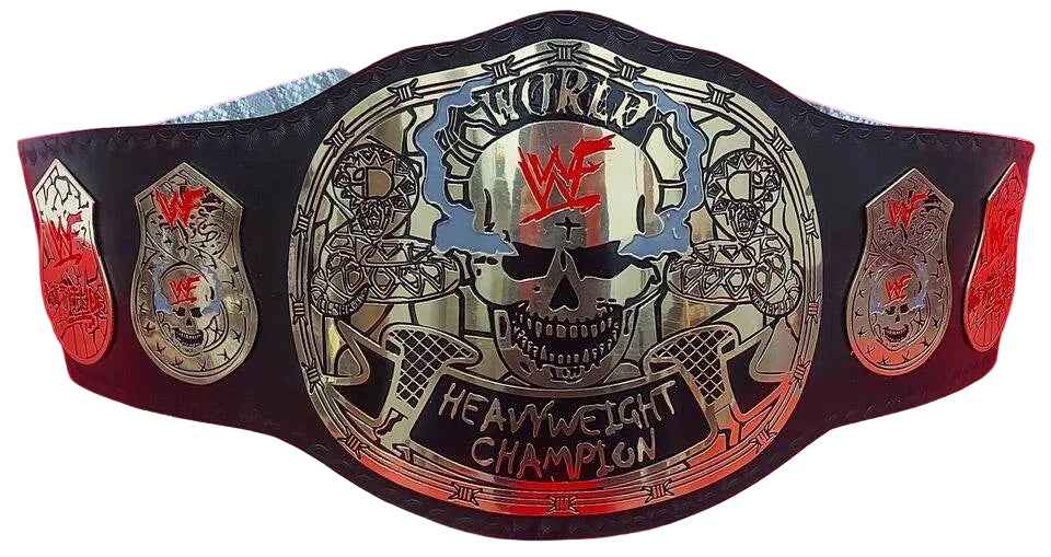 Smoking Skull Snake Skin Wrestling Championship Title Belt