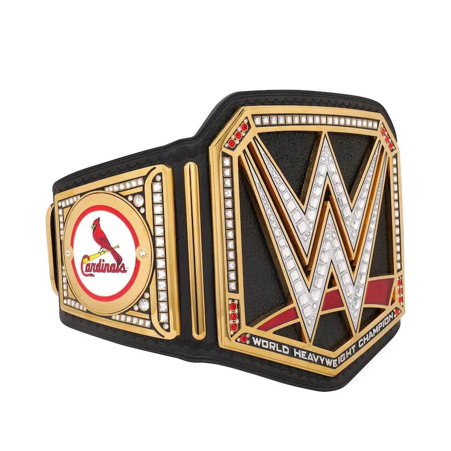 St. Louis Cardinals Championship Replica Side Plate Box Set - WWF Belt