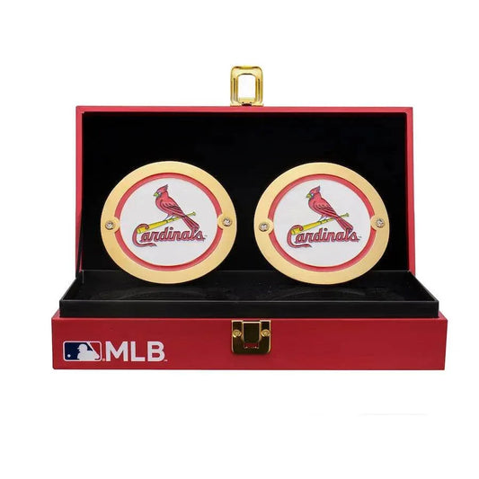 St. Louis Cardinals Championship Replica Side Plate Box Set - WWF Belt