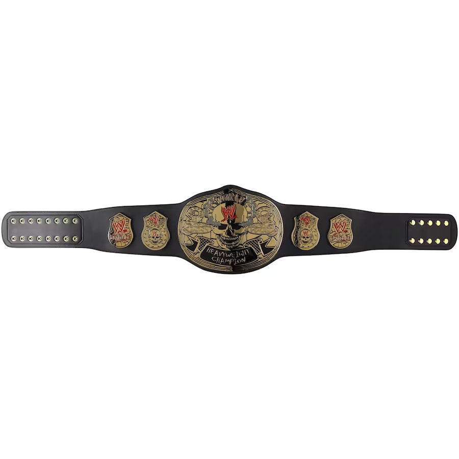 Steve Austin Stone Cold Smoking Skull Championship Title Belt - WWF Belt
