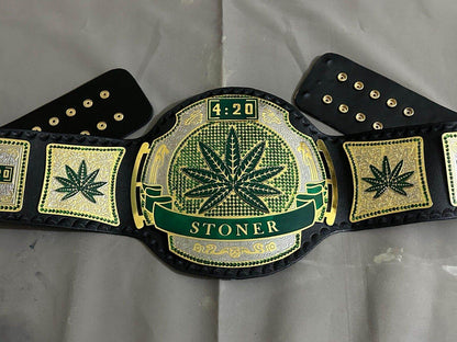Stoner Maple Leafs Championship Replica Adult Size Belt Dual - WWF Belt