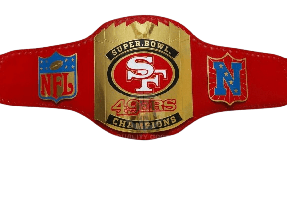 Super Bowl Sf 49ers Championship Replica Title BeltChampionship BeltWWF Belt
