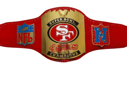 Super Bowl Sf 49ers Championship Replica Title BeltChampionship BeltWWF Belt