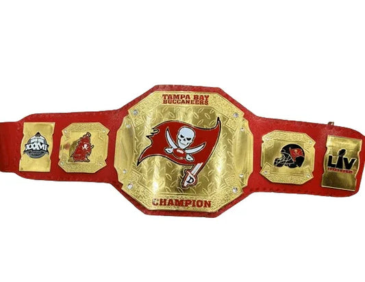 Tampa Bay Buccaneers NFL Championship Title Belt - WWF Belt