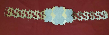 Ted DiBiase Million Dollar WWE Championship Title Replica Belt - WWF Belt