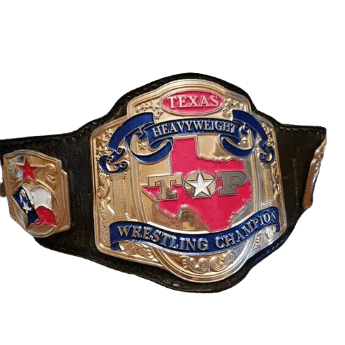 Texas Top Heavyweight Wrestling Champion Belt - WWF Belt