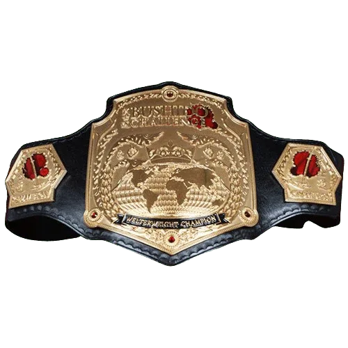 The Bushido Challenge Wrestling's Welterweight Championship Title Belt - WWF Belt