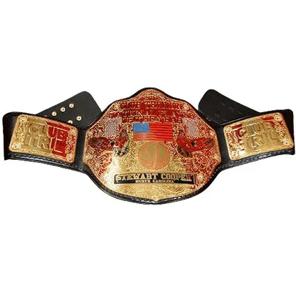 The Club Trillion National Player of the Year Title Belt - WWF Belt