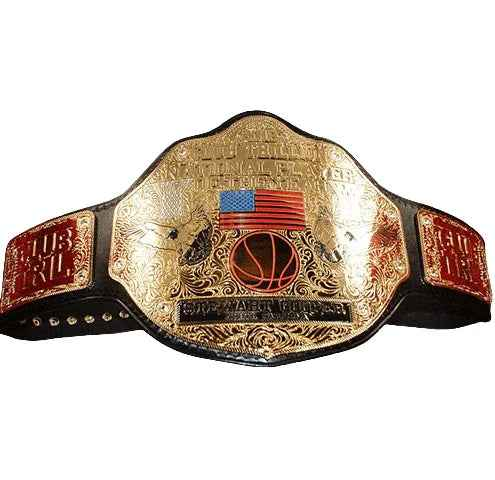 The Club Trillion National Player of the Year Title Belt