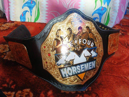 The Four Horsemen Wrestling Championship Title Belt - WWF Belt