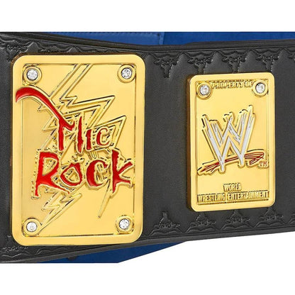 The Rock Brahma Bull Replica Championship Title Belt - WWF Belt