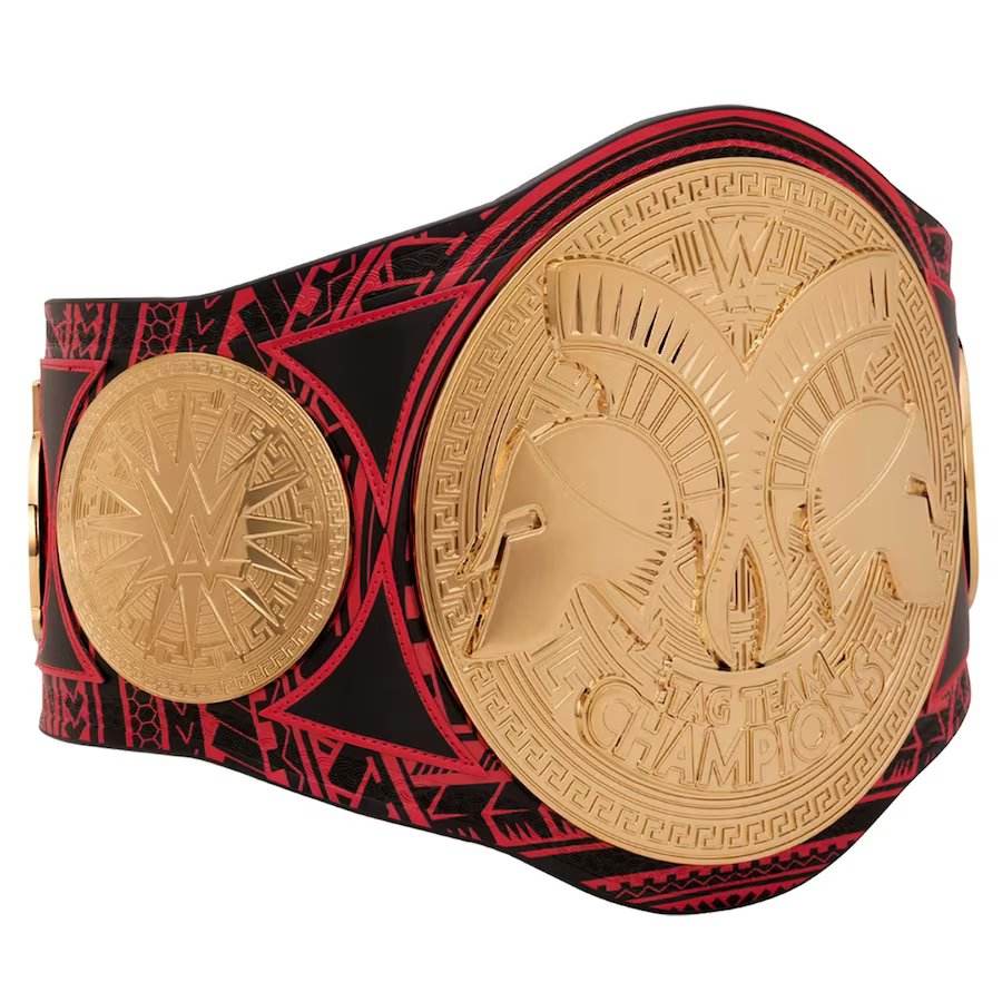 The Usos 622-Day Longest Reigning Tag Team Title Belt - WWF Belt