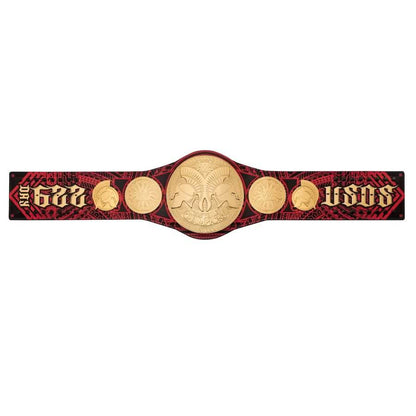 The Usos 622-Day Longest Reigning Tag Team Title Belt - WWF Belt